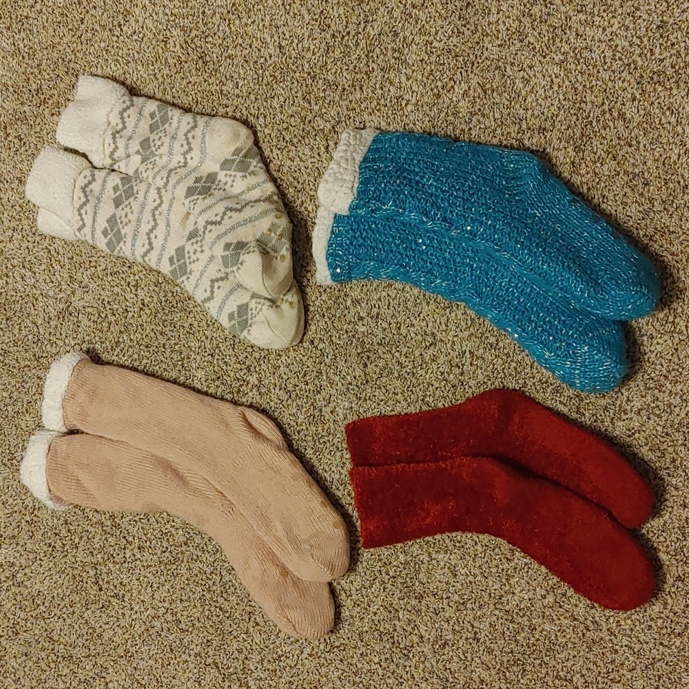 Comfy Slipper Socks Set